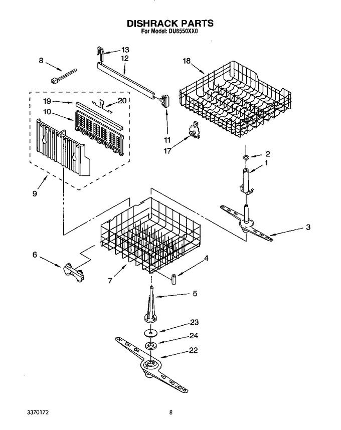 Diagram for DU8550XX0