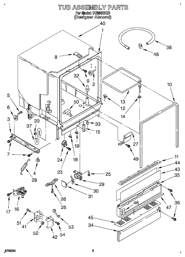 Diagram for DU8560XX0