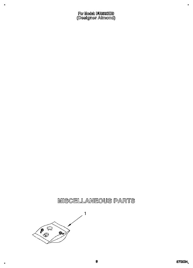 Diagram for DU8560XX0