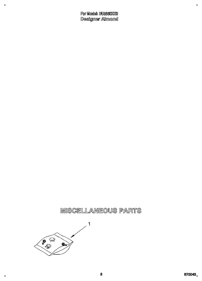 Diagram for DU8560XX2