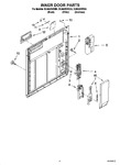 Diagram for 02 - Inner Door Parts