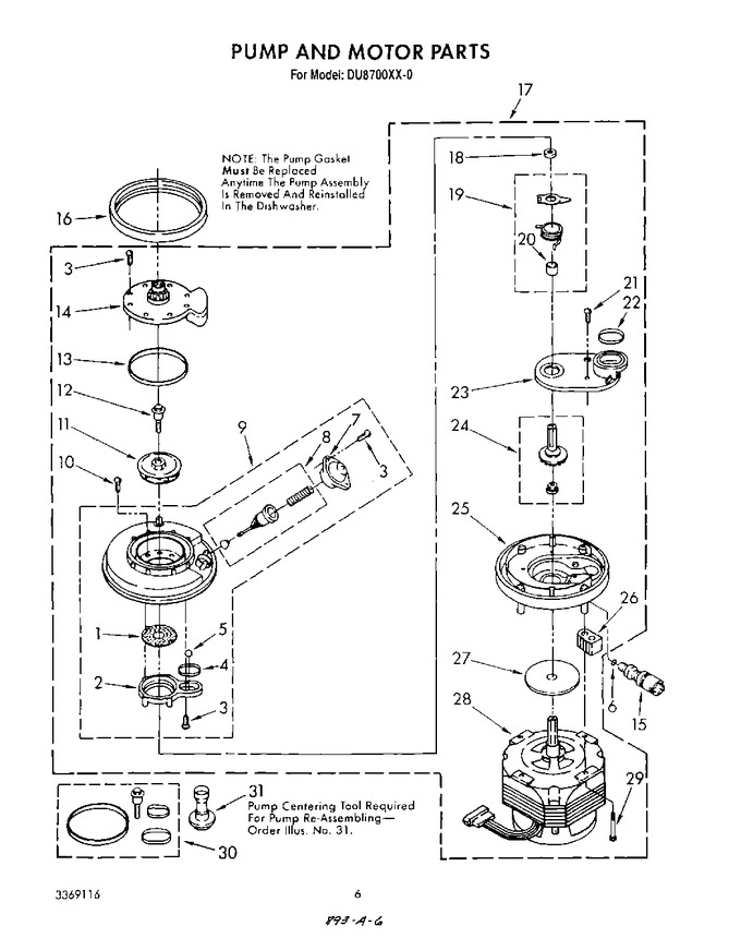 Diagram for DU8700XX0