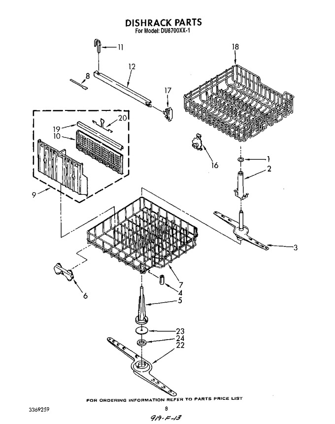 Diagram for DU8700XX1
