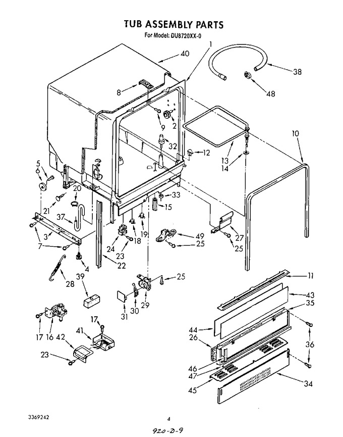 Diagram for DU8720XX0
