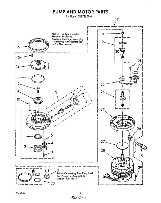 Diagram for DU8720XX0