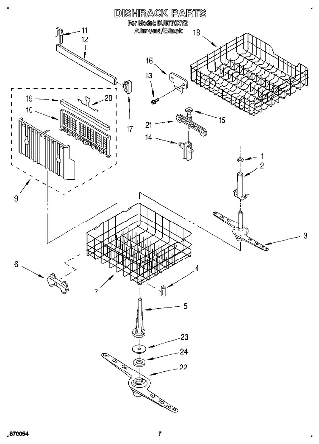 Diagram for DU8770XY2