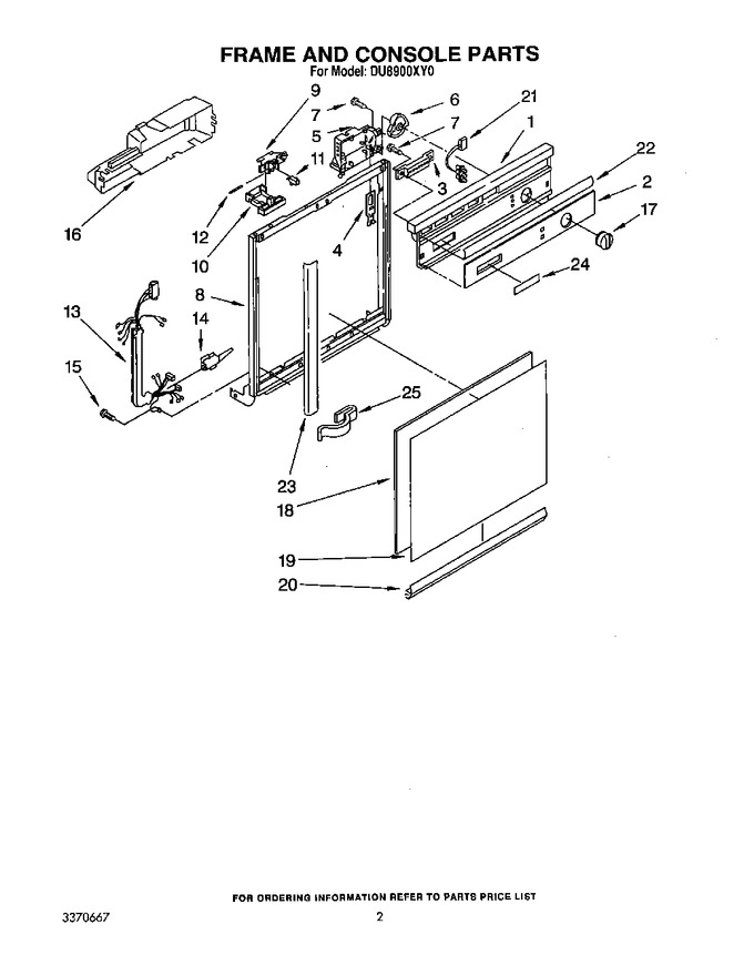 Diagram for DU8900XY0