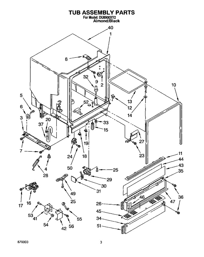 Diagram for DU8900XY2