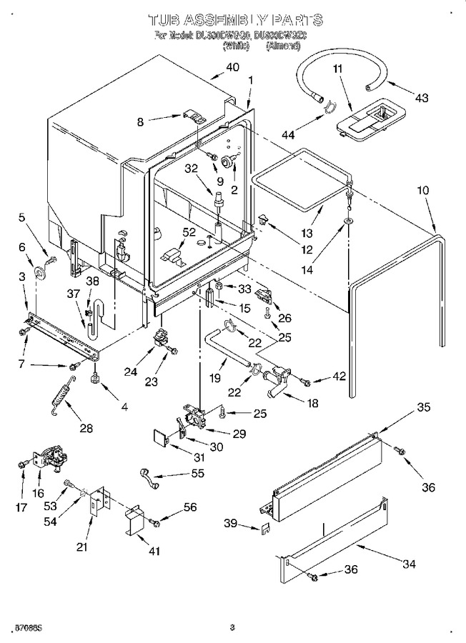 Diagram for DU890DWGZ0