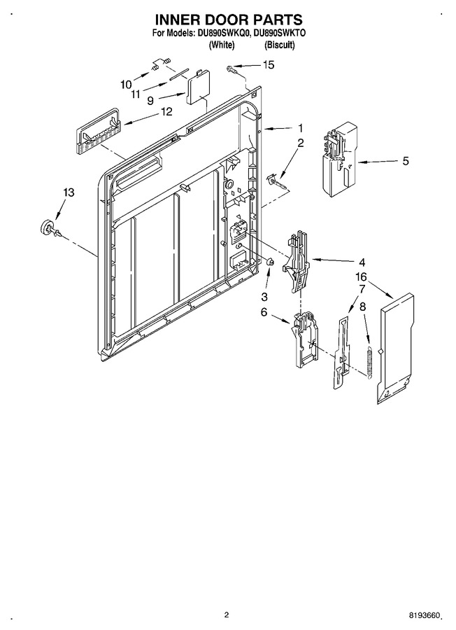 Diagram for DU890SWKQ0