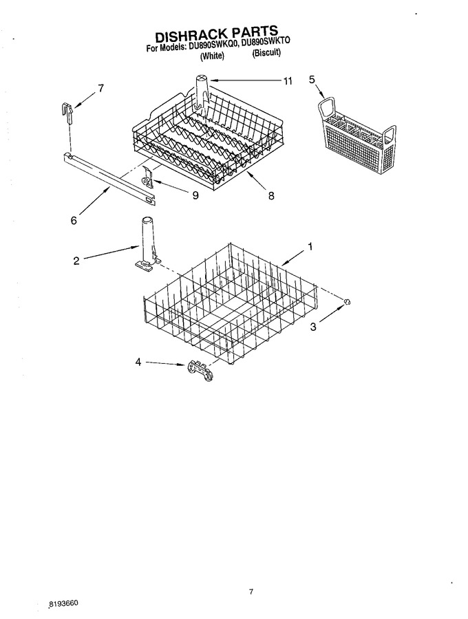 Diagram for DU890SWKT0