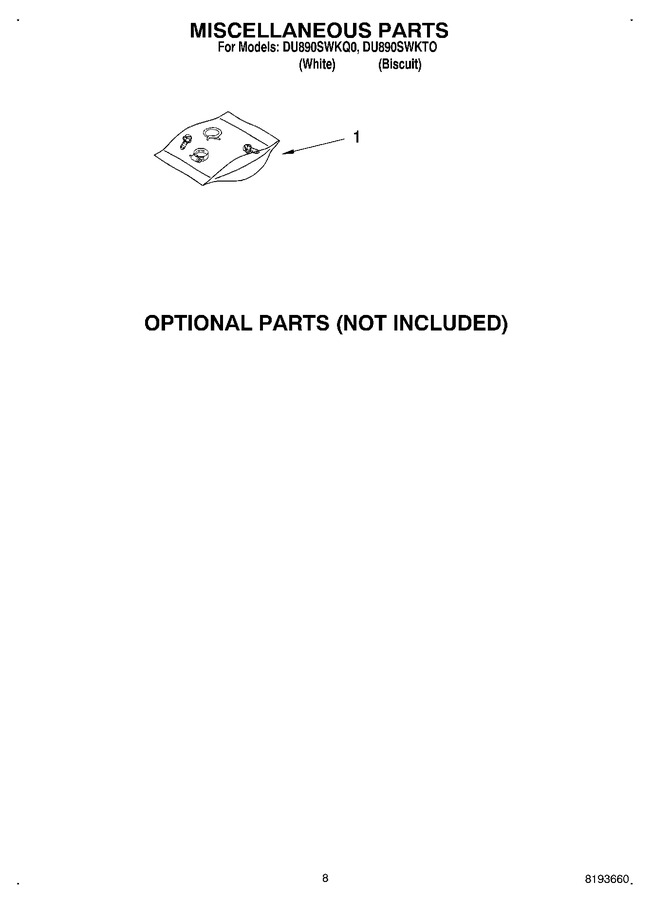 Diagram for DU890SWKT0