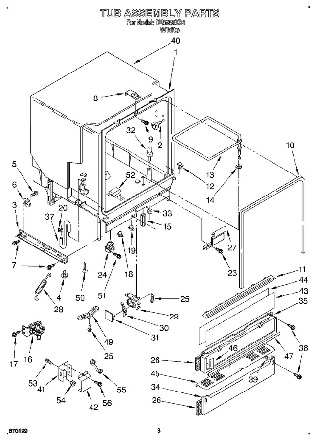 Diagram for DU8950XB1