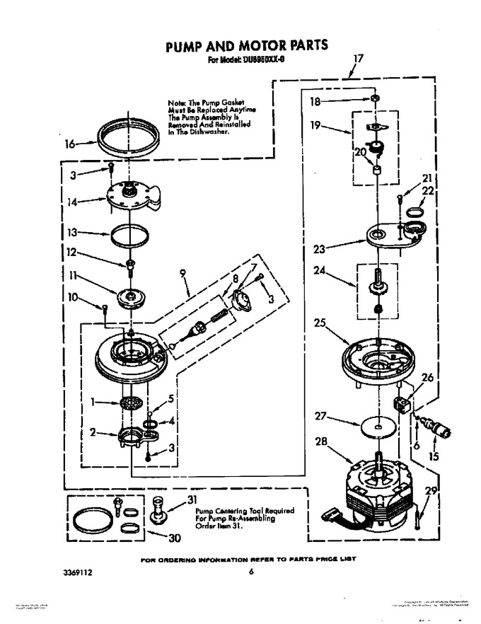 Diagram for DU8950XX0