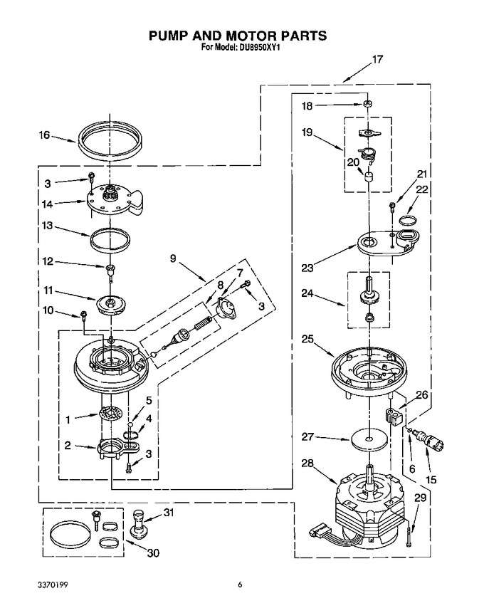 Diagram for DU8950XY1