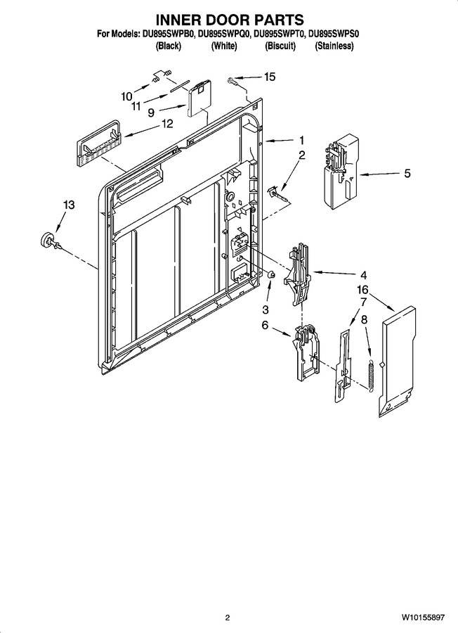 Diagram for DU895SWPQ0