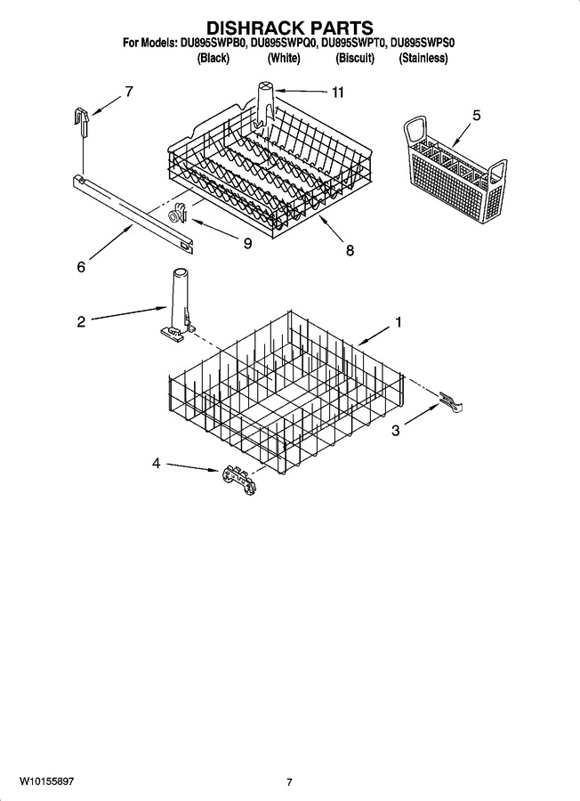 Diagram for DU895SWPT0