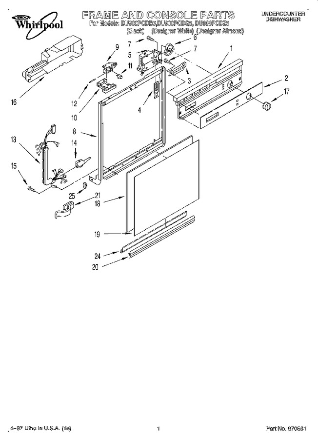 Diagram for DU900PCDB5