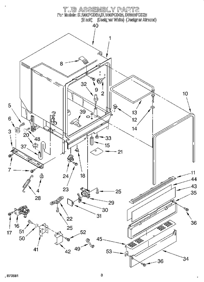 Diagram for DU900PCDB5