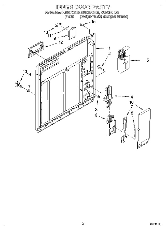 Diagram for DU900PCDB6