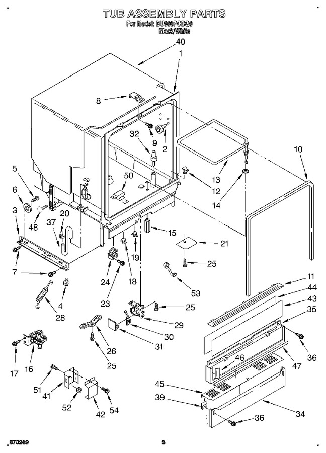 Diagram for DU900PCDQ0