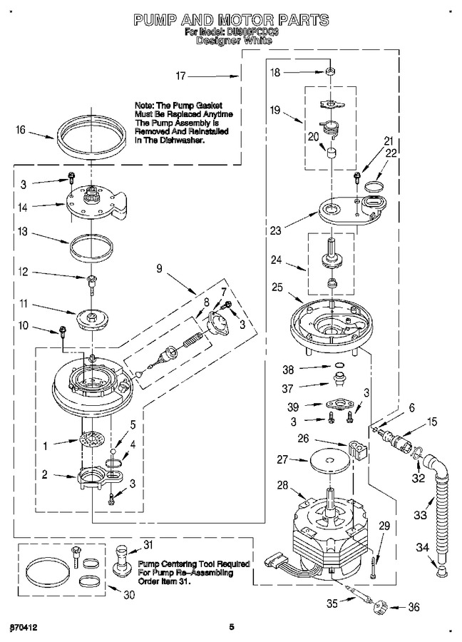 Diagram for DU900PCDQ3