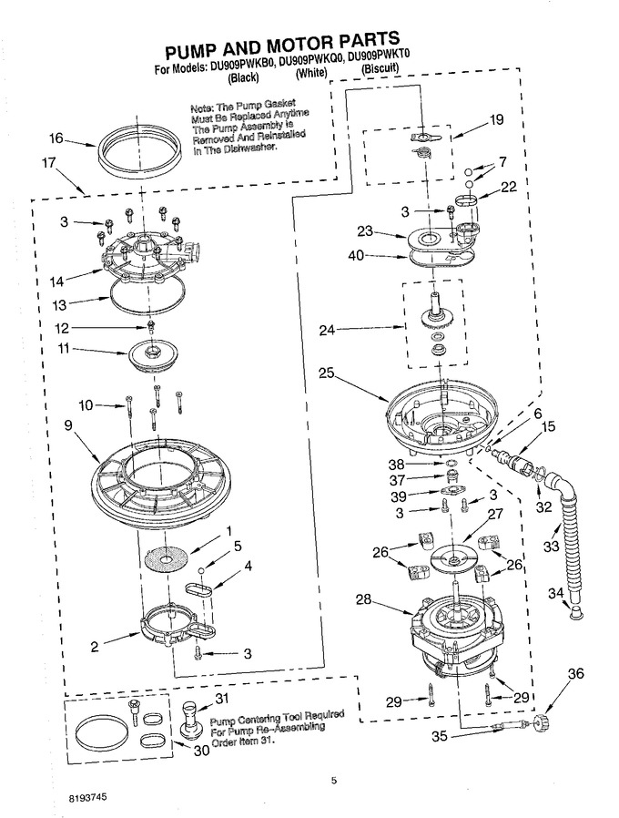 Diagram for DU909PWKQ0