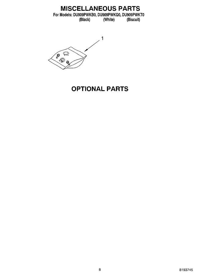 Diagram for DU909PWKT0