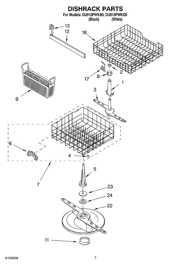 Diagram for DU910PWKB0