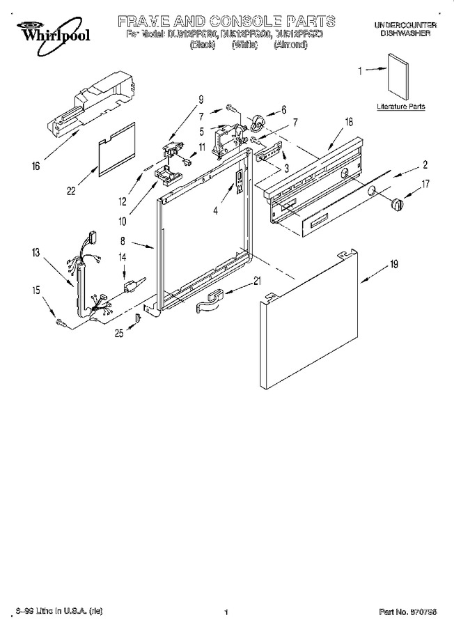 Diagram for DU912PFGB0