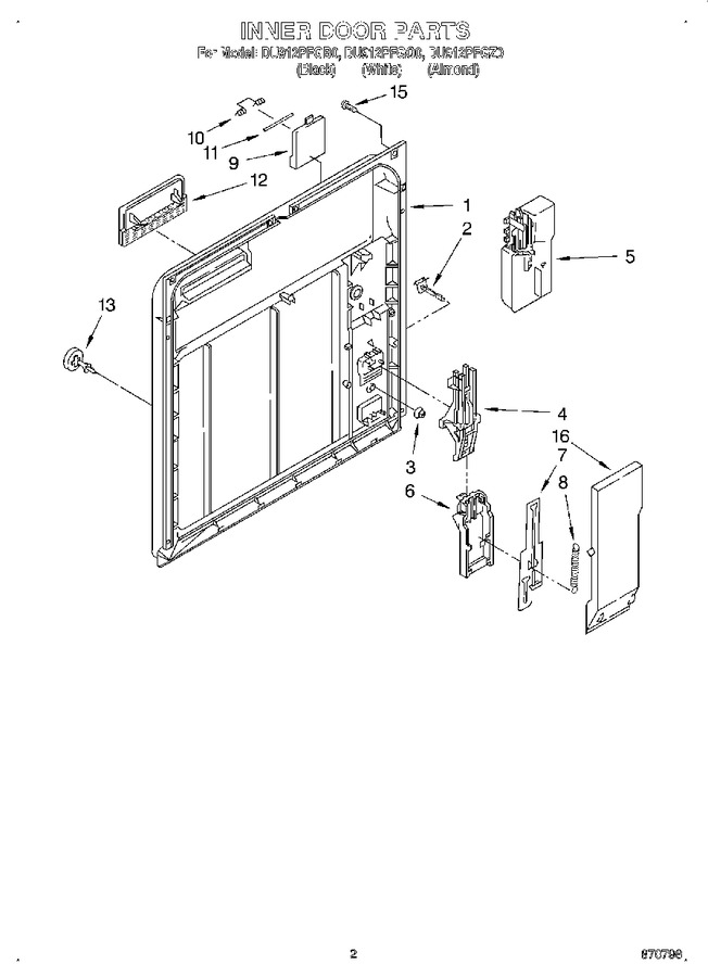 Diagram for DU912PFGB0