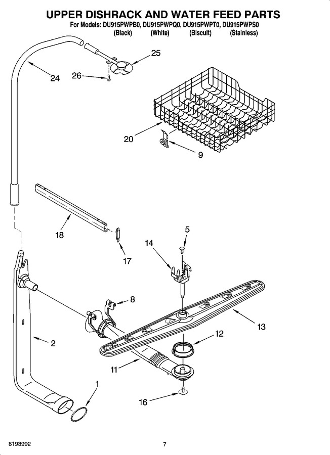 Diagram for DU915PWPT0
