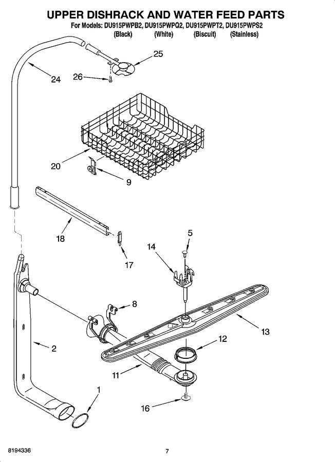 Diagram for DU915PWPB2