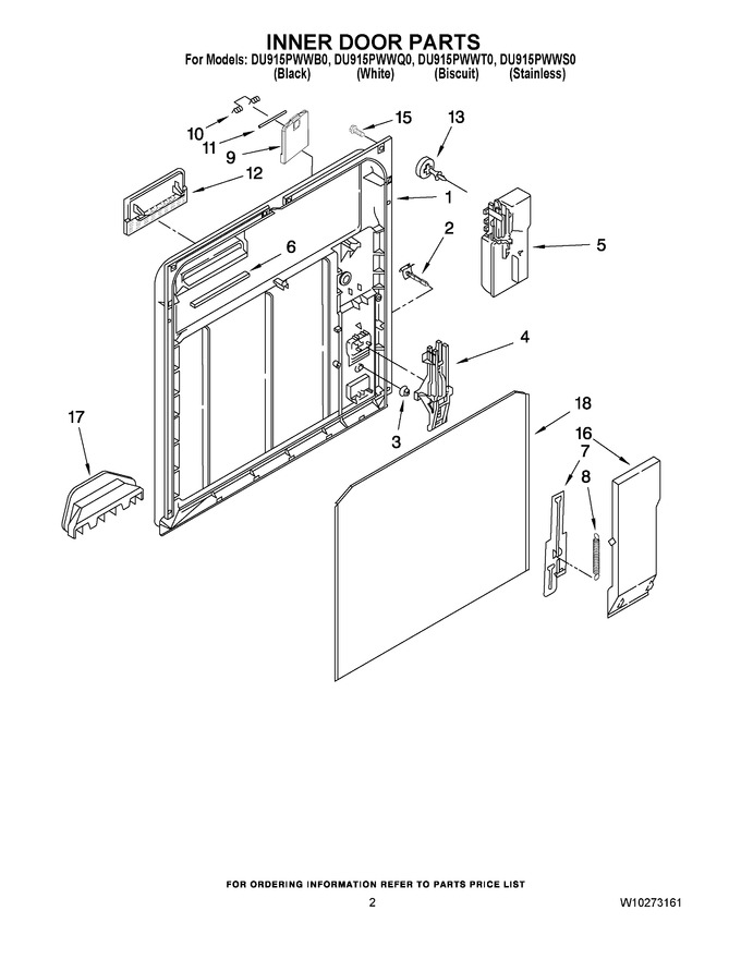 Diagram for DU915PWWT0