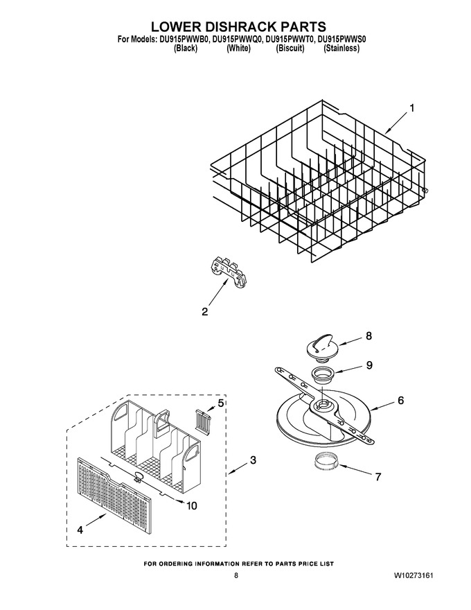 Diagram for DU915PWWQ0