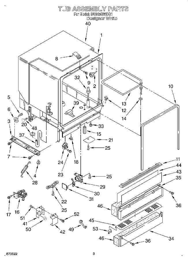 Diagram for DU915QWDQ1