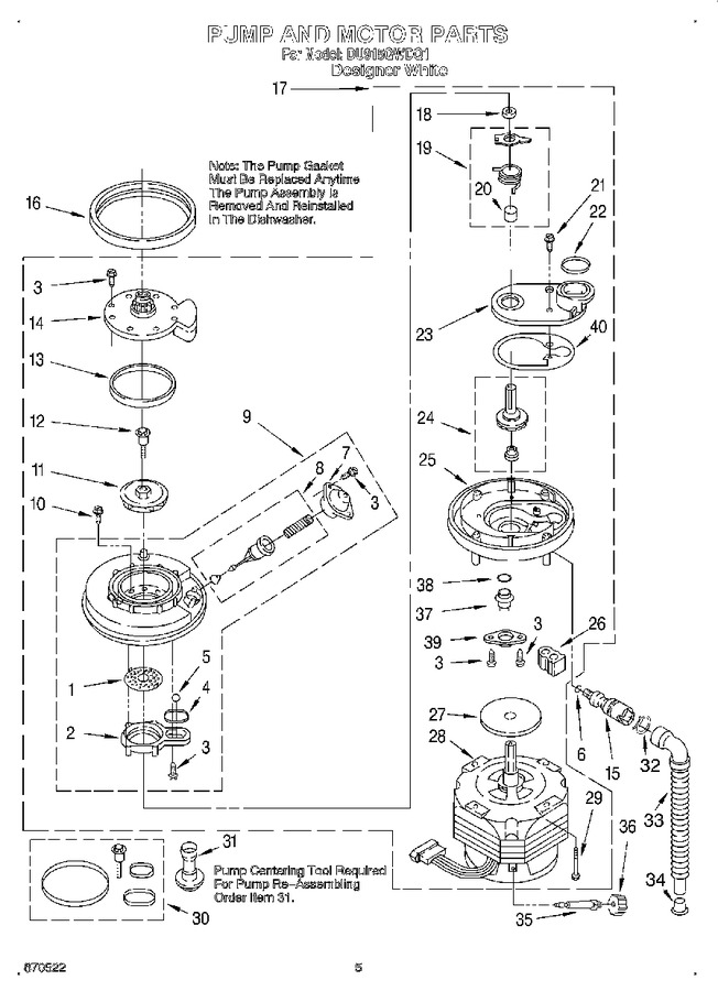 Diagram for DU915QWDQ1