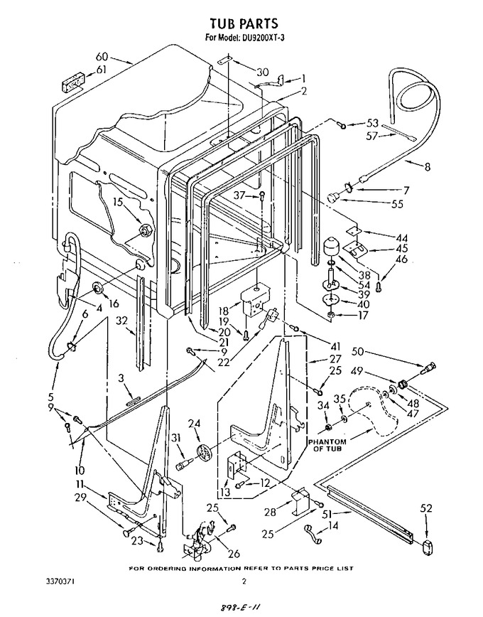 Diagram for DU9200XT3