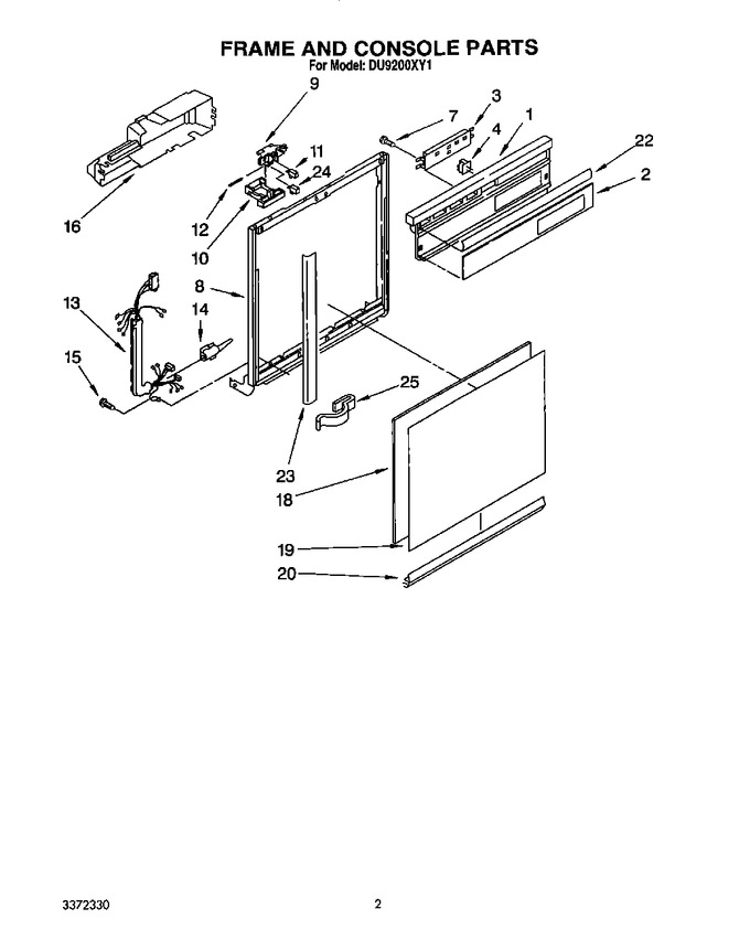 Diagram for DU9200XY1