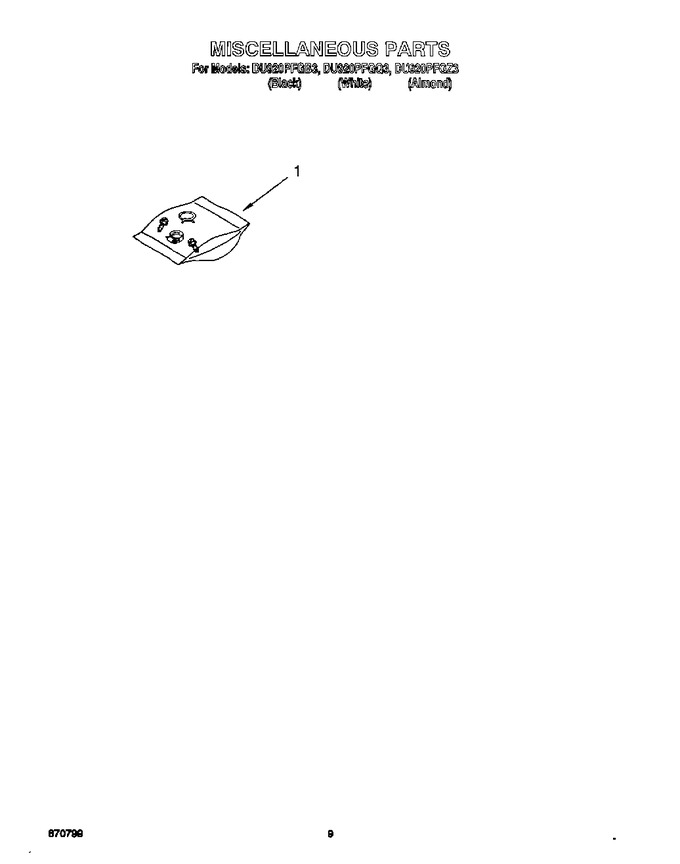 Diagram for DU920PFGZ3