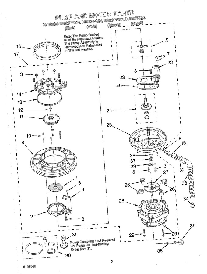 Diagram for DU920PFGT4
