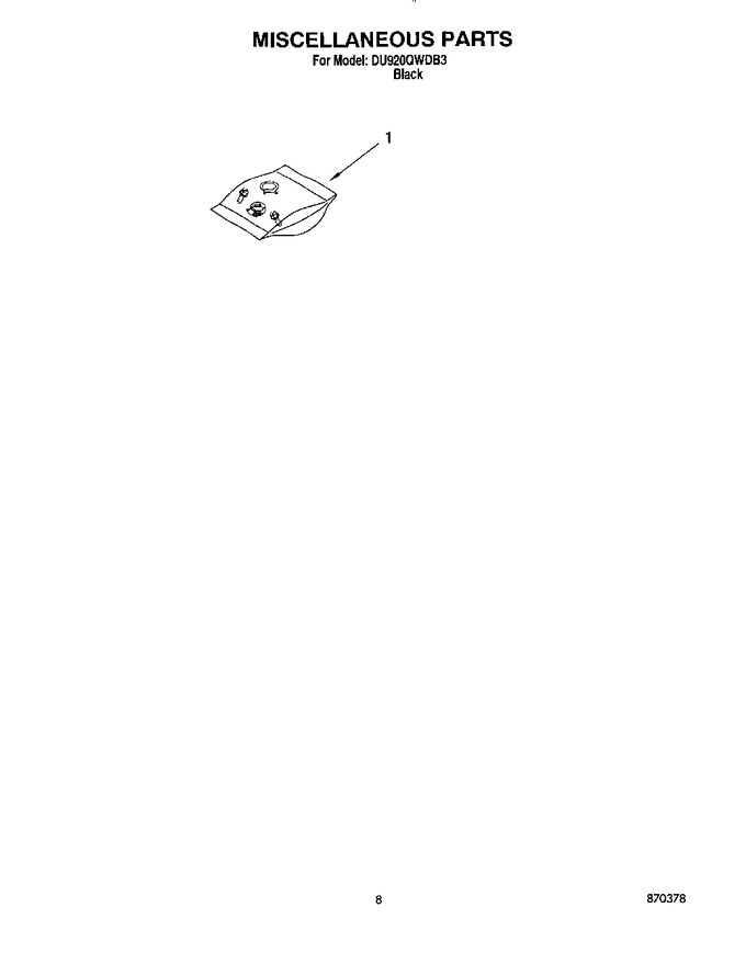 Diagram for DU920QWDB3