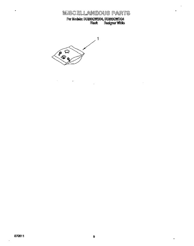 Diagram for DU920QWDB4