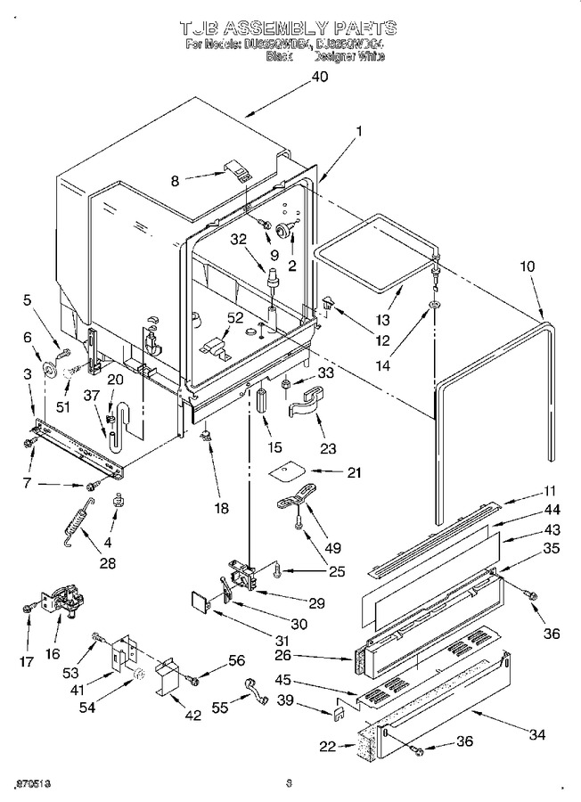 Diagram for DU925QWDB4