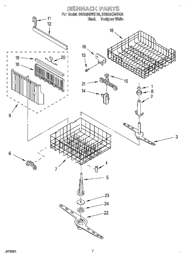 Diagram for DU925QWDQ5