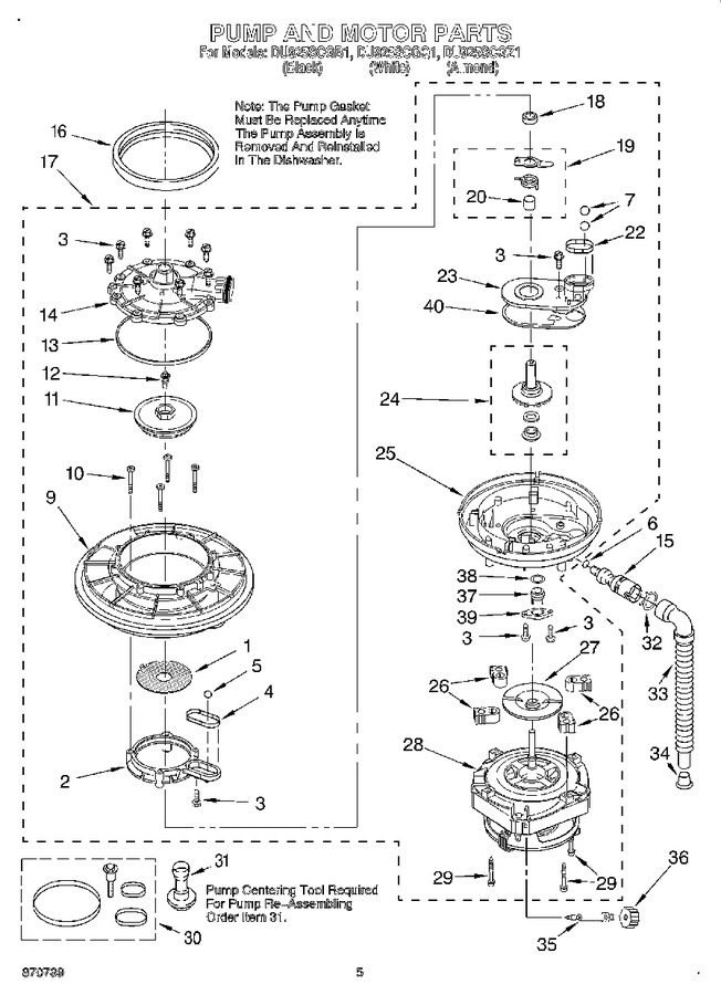 Diagram for DU925SCGQ1