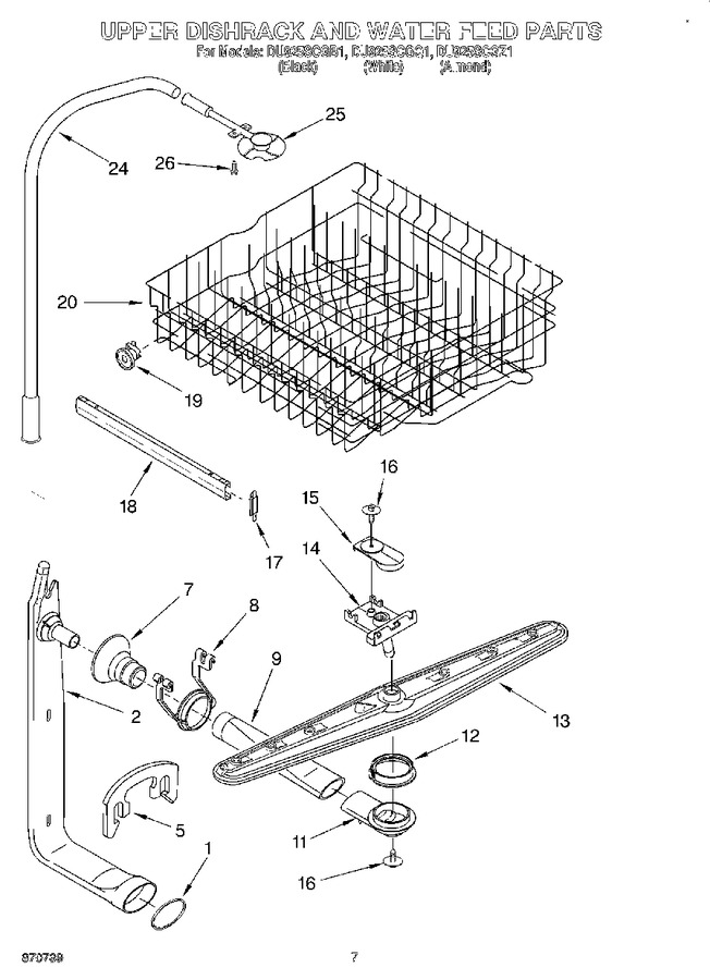 Diagram for DU925SCGZ1