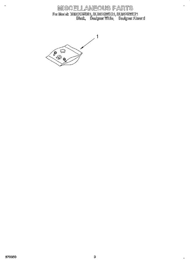 Diagram for DU927QWDB1