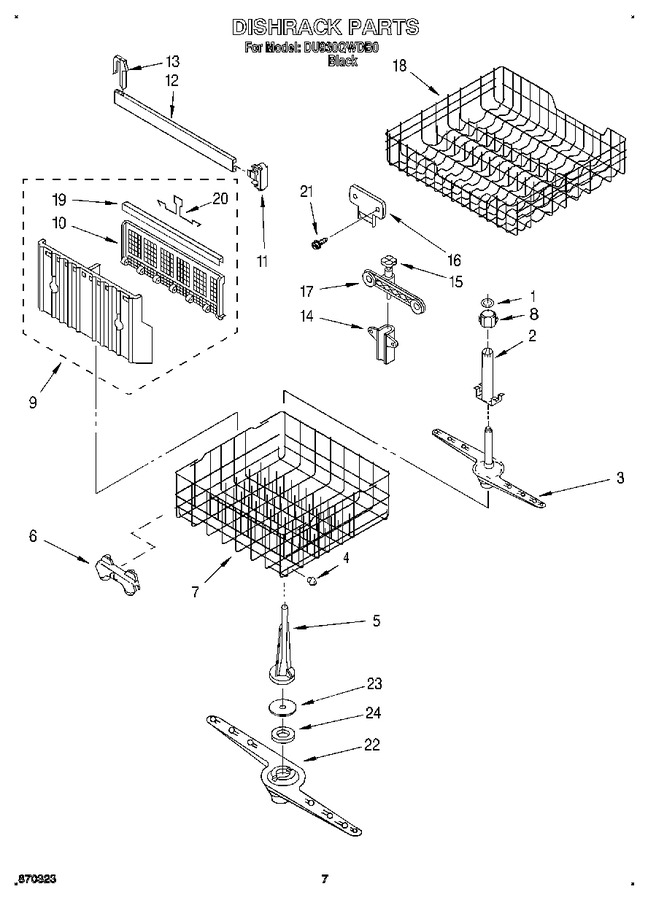 Diagram for DU930QWDB0