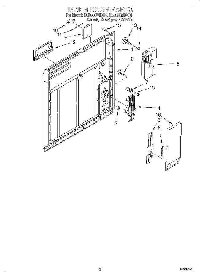 Diagram for DU930QWDB4